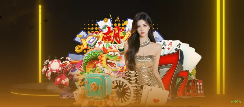 Imagem promocional do aplicativo mobile da 6846